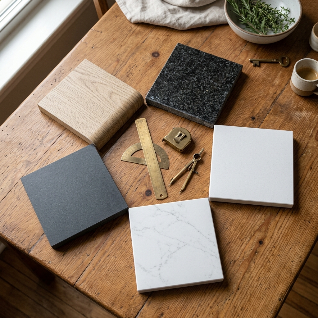 Cubiertas para cocina: Kober, granito, cuarzo, Silestone o Dekton